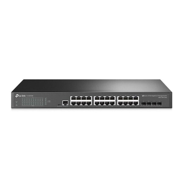 Tp-Link Sg3428 Jetstream 24-Port Gigabit L2 Managed Switch With 4 Sfp Slots