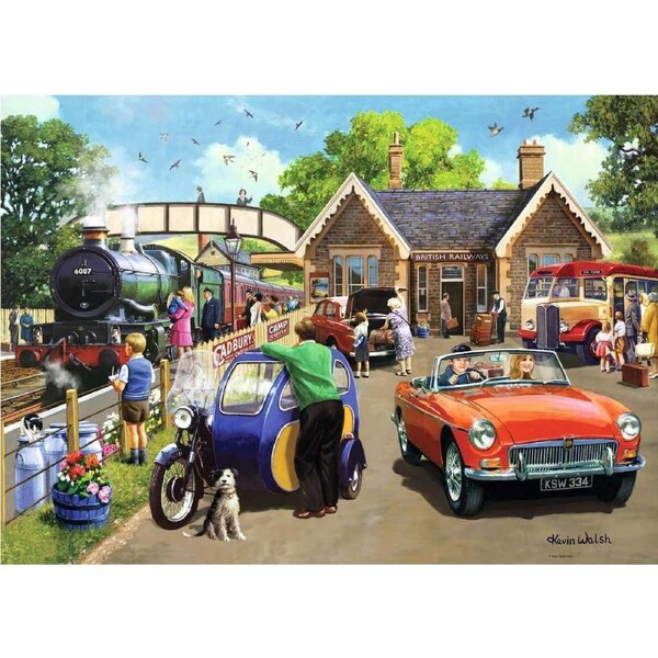 Ravensburger - Leisure Days: Days Out Puzzle 1000pc