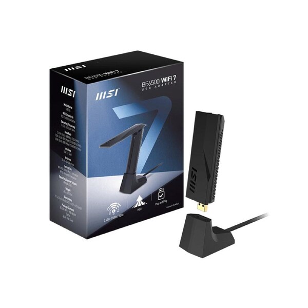 MSI BE6500 WiFi 7 USB Adapter