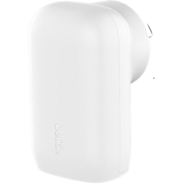 Belkin BoostCharge 67W USB-C Wall Charger with PPS and PD + USB-C-C Cable 2M - White(WCC002au2MWH-B6),3 x USB-C,Flat to Wall Design,Laptop Charger,2YR