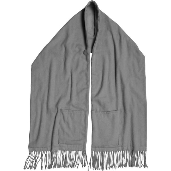 As Seen On TV WinterWarm Heated Scarf by Sash & Bloom - Slate