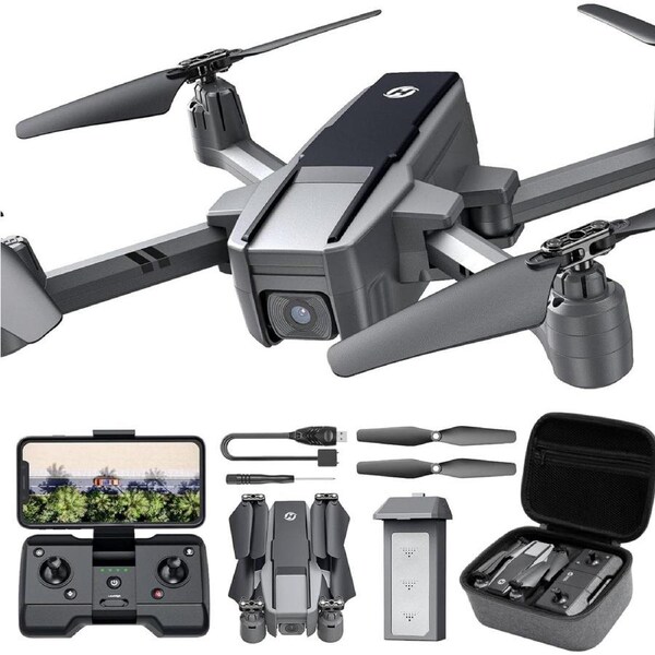 Holy Stone HS440D Foldable FPV Drone with 4K UHD Camera RC Quadcopter w/ Case