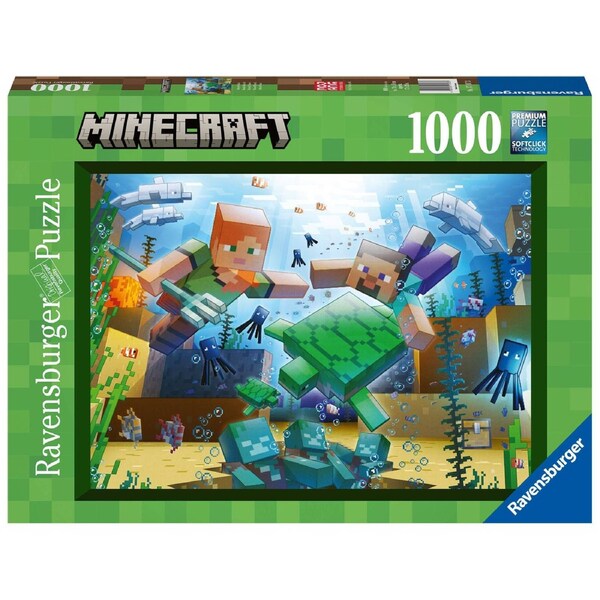 Ravensburger Puzzle - Minecraft Mosaic 1000 pieces