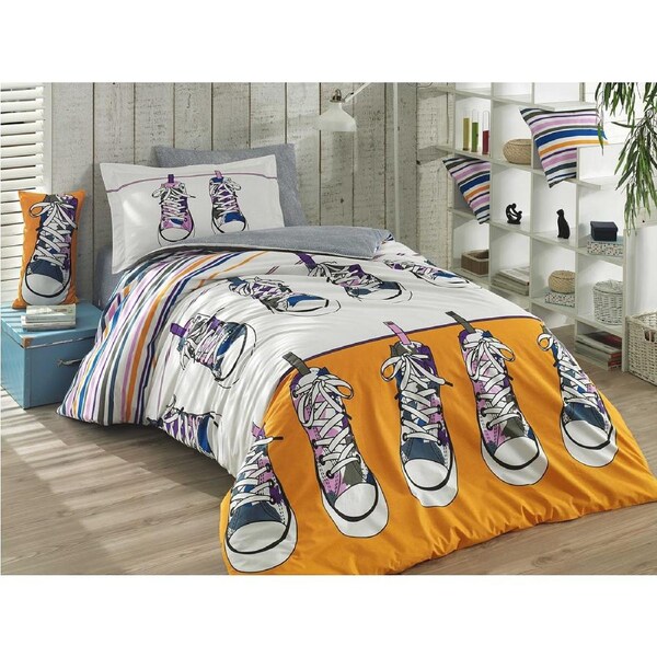 Cotton Single Quilt Cover set Skate shoes