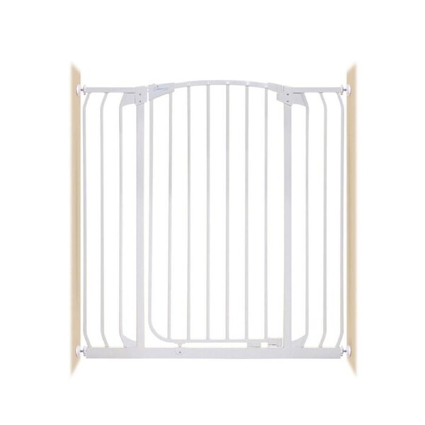 Dreambaby Chelsea Tall Xtra Hallway Child/Pet Safety Security Gate 1M White