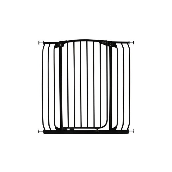Dreambaby Chelsea Tall Xtra Hallway Child/Pet Safety Security Gate 1M Black