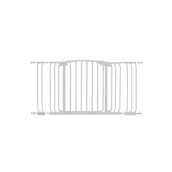 Dreambaby Hallway Xtra Wide Security Gate 108cm w/ 9/18cm Extension Set White