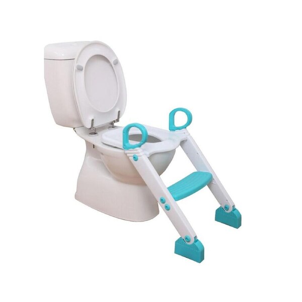 Dreambaby Step-Up Toilet Topper Kids/Toddler Bathroom Training 39x64cm Aqua