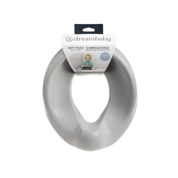 Dreambaby Soft Potty Kids/Children Training Toilet Cushion Seat 26x32cm Grey