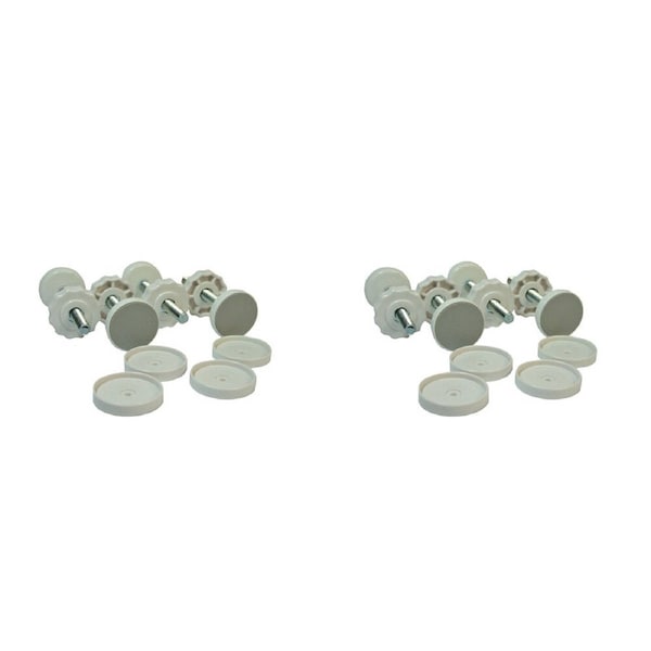 2x 20pc Dreambaby Baby Security Gates Replacement Parts Installation Kit White