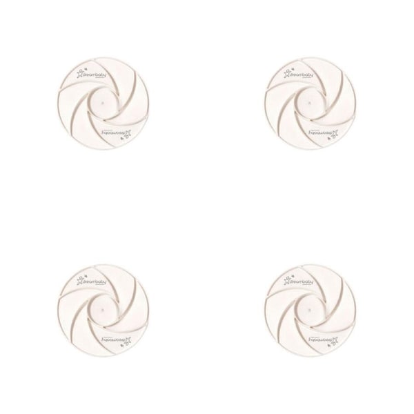 4x 2pc Dreambaby Protect A Wall Mounting Cup Baby Security Gate Accessory WHT