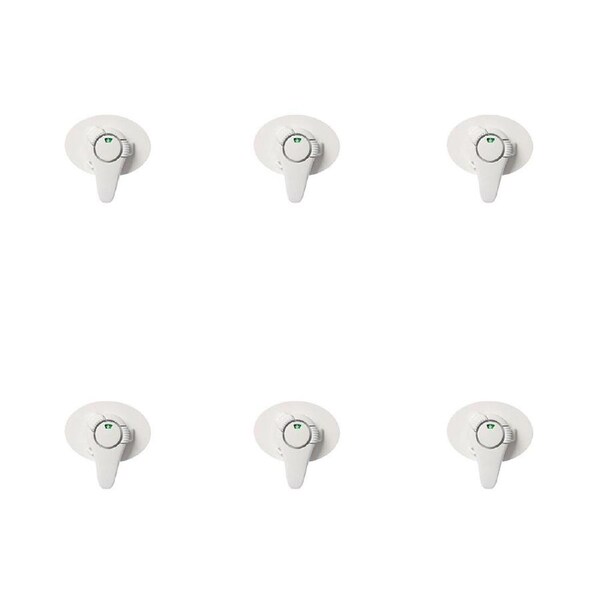 6PK Dreambaby Ezy-Check Swivel Lock Appliance Latch Childproof Kitchen Safety