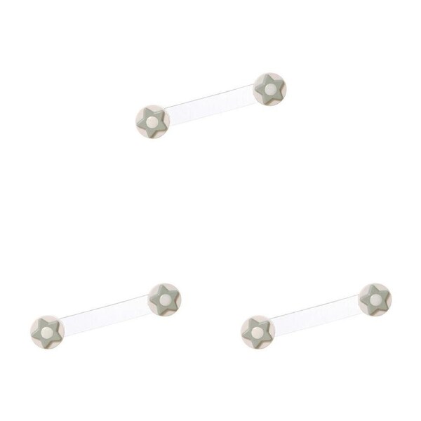 3PK Dreambaby General Purpose Latch Child/Toddler Cupboard/Cabinet Safety Lock