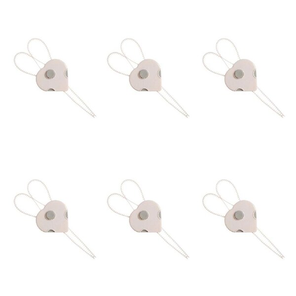 6PK Dreambaby Cabinet Flexi-Lock Child/Toddler Safety Adjustable Cabinet Lock