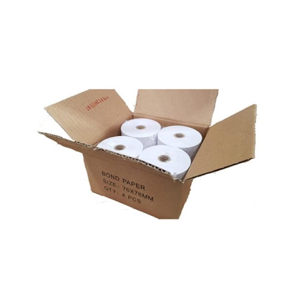Calibor Bond Paper 76X76 4 Rolls Box
