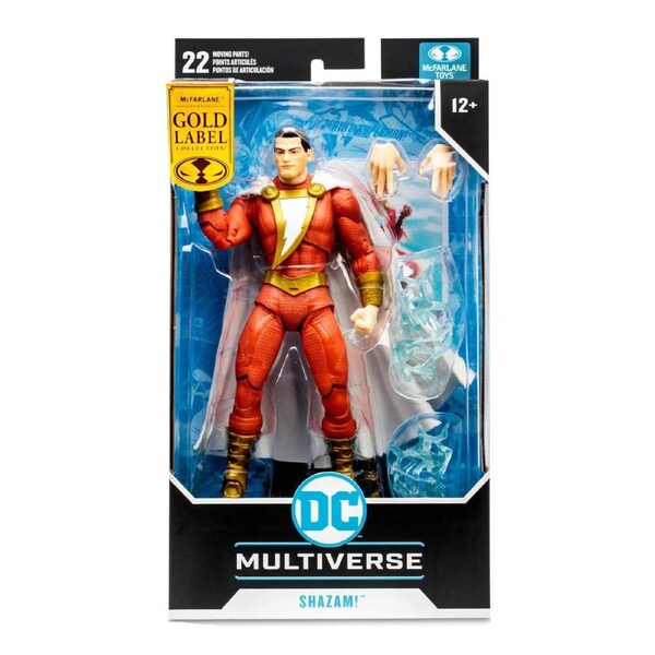 DC Multiverse Gold Label Rebirth Shazam 7 inch Action Figure
