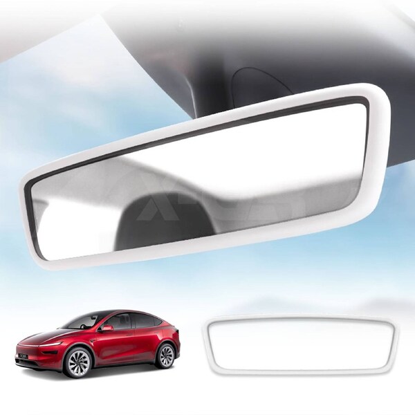 Cornice Protettiva Per Specchietto Retrovisore Auto – Silicone Rosa, Antigraffio Per Modello 3 E Y, Accessorio Decorativo