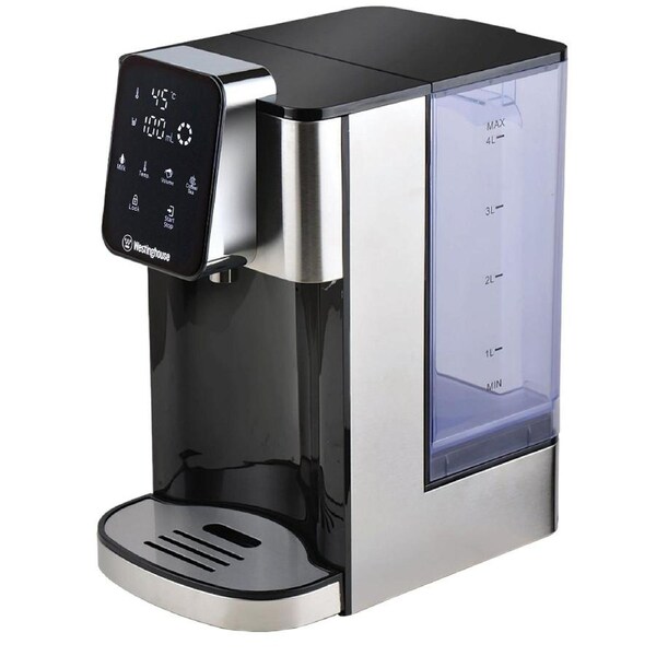 Westinghouse Instant Hot Water Dispenser 4L Removable Jug Stainless Steel