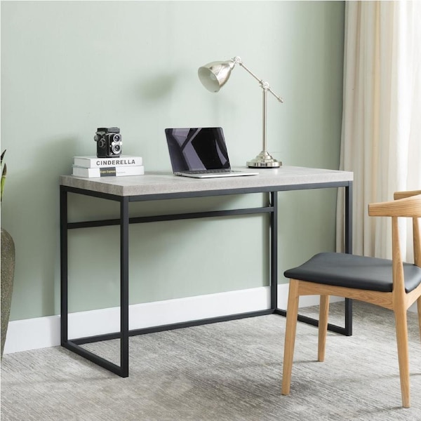 Criterion Chryzler Desk 1200mm Cement Look