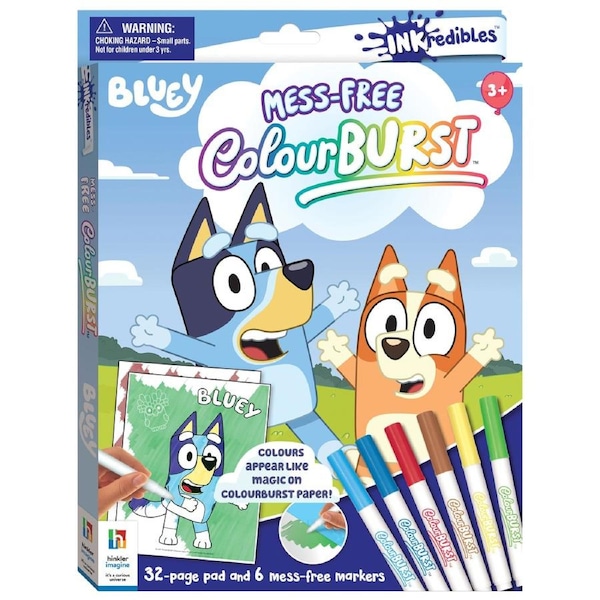 INKREDIBLES Colour Burst BLUEY