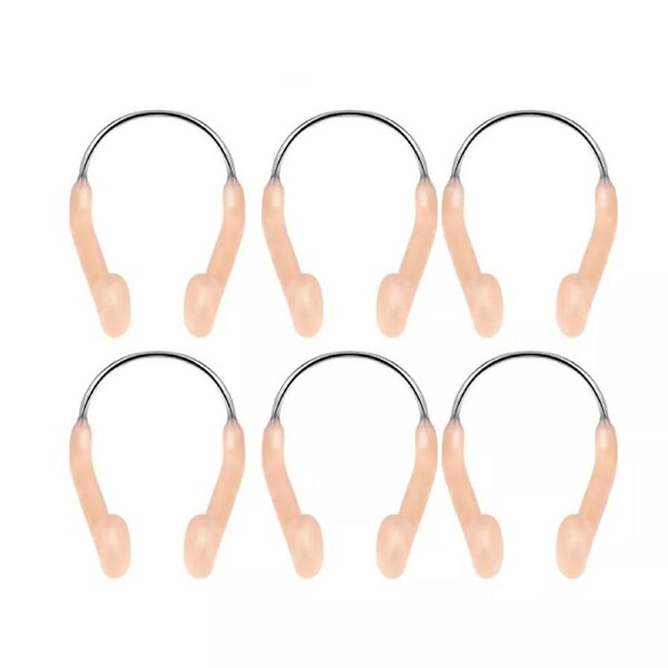 Waterproof Surfing Plug Protector Training 6x Silicone Nose Clip Swimming