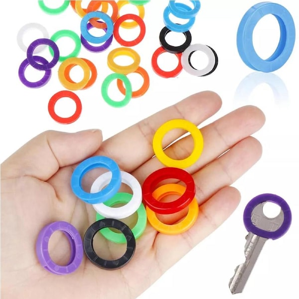 Topper Keyring Keys Round House Key Cover Key Cap Random Identifier 20x