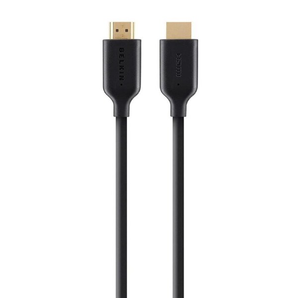Belkin - High Speed HDMI Cable with Ethernet 4K - Black