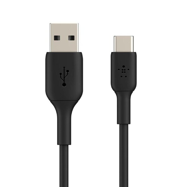Belkin - BoostUP Charge USB-A to USB-C 1m Cable - Black
