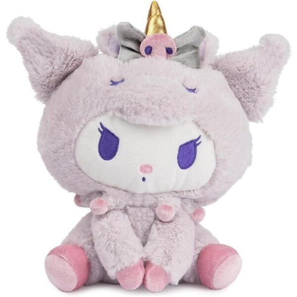 Hello Kitty and Friends Plush - Kuromi Unicorn 20cm