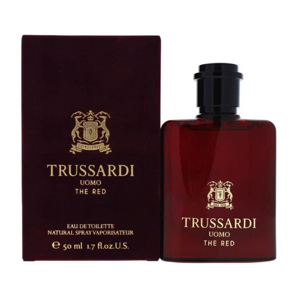 Trussardi Uomo The Red Eau De Toilette Men's Fragrance Perfume Spray 50ml