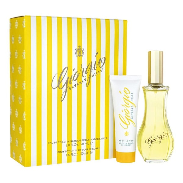 2pc Giorgio Beverly Hills 90ml EDT 50ml Body Lotion Women's Fragrance Set