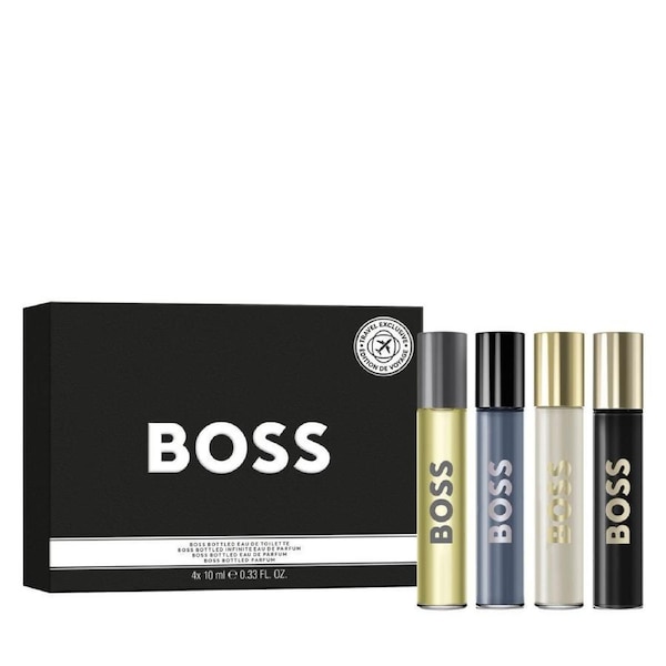 4pc Hugo Boss Man EDT/EDP Boss Perfume Bottle Mens Fragrance Travel Set
