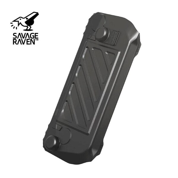 Skull & Co. Front Cover for ROG Ally X GripCase - Smoky Black