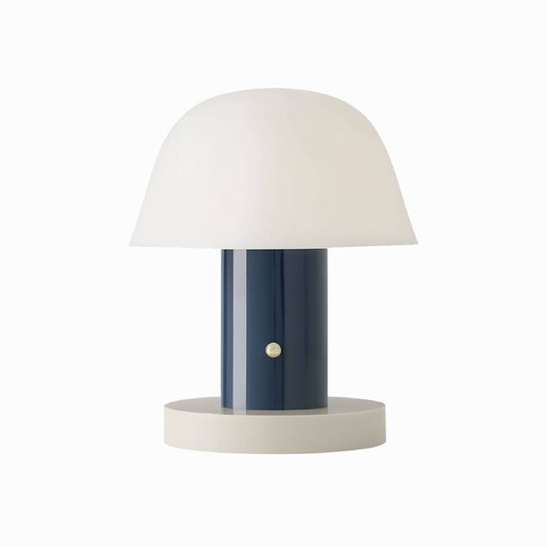 MIUZ Replica Setago Mushroom Table Lamp - Blue