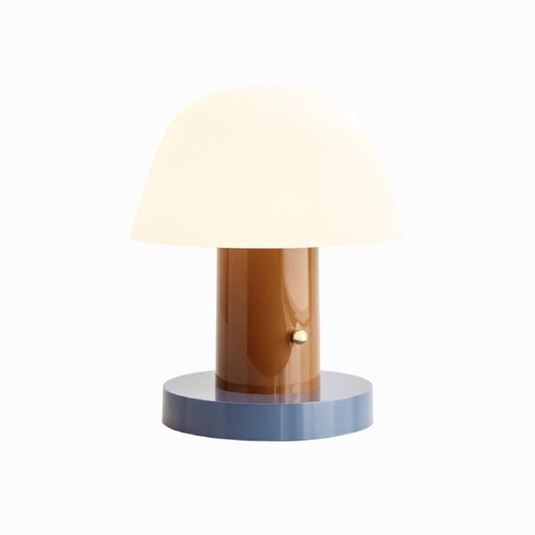 MIUZ Replica Setago Mushroom Table Lamp - Red