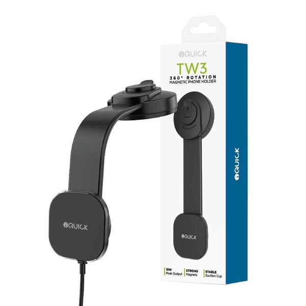 iQuick TW3 360o Rotation Magnetic Phone Holder