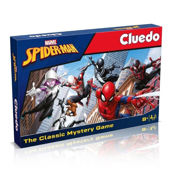 Cluedo Spiderman Kids/Children Interactive Classic Mystery Board Game 8y+