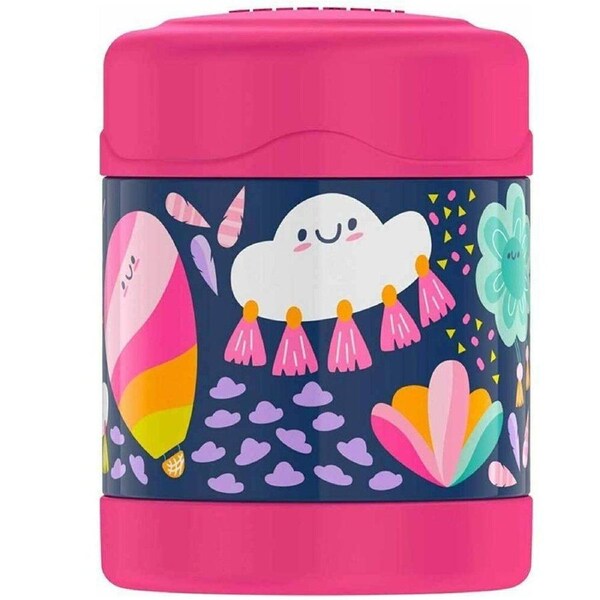 Thermos Funtainer Vacuum Insulated Food Jar 290mL Whimsical Cloud
