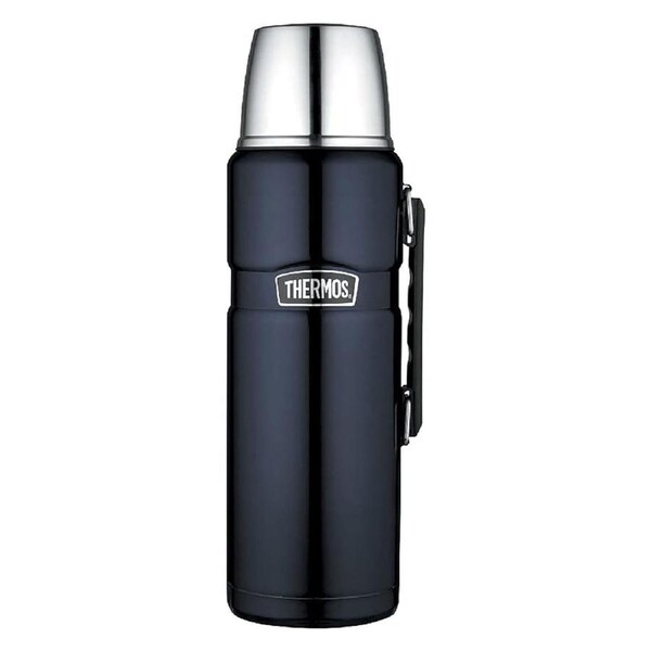 Thermos Stainless King Vacuum Insulated Flask 2L Midnight Blue