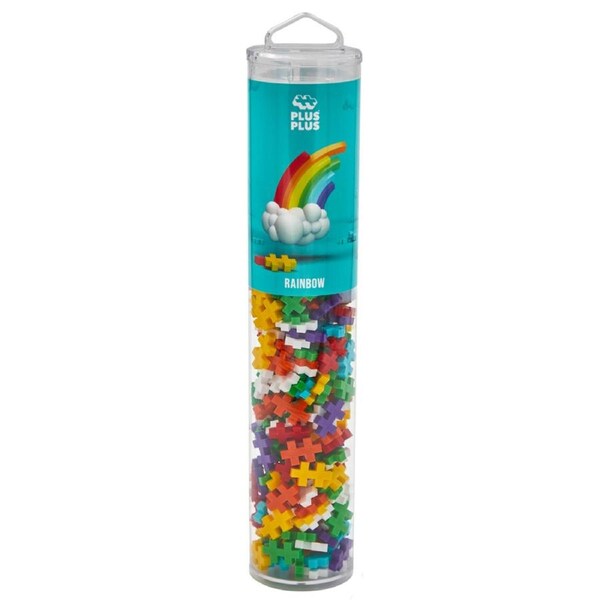 Plus-Plus - Rainbow Mix - 240pcs Tube