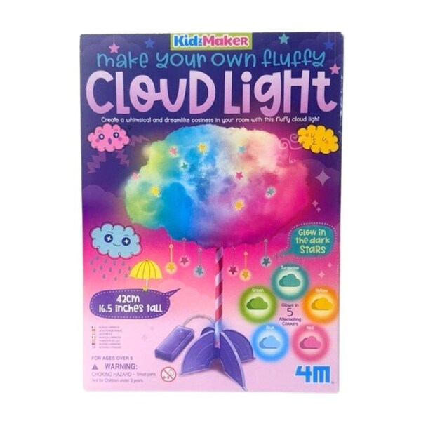 4M - KidzMaker - Make Your Own Fluffy Cloud Light