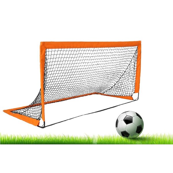ADVWIN Portable Soccer Goals Set for Kids, Pop Up Soccer Goal with Carry Bag for Backyard Training