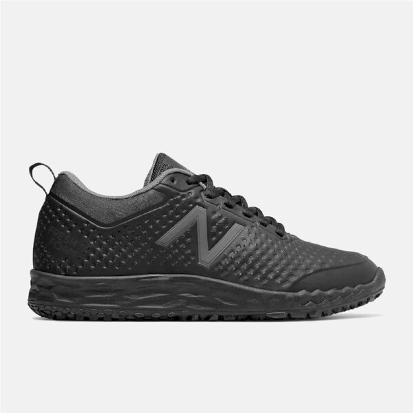 New Balance Womens WID806K1 Low Top Lace Up Work Sneaker - Black US 10.5