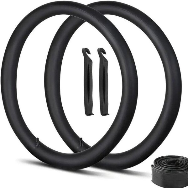 2pcs Mountain Bike Inner Tube For Bicycle Tire Puncture Fixing