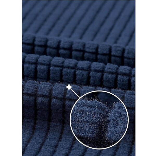 Super Stretch Sofa Cover Couch Covers Lounge Slipcover Soft Thick Seater - Navy 2 Seater