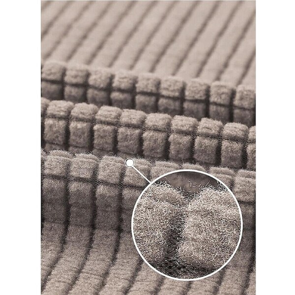 Super Stretch Sofa Cover Couch Covers Lounge Slipcover Soft Thick Seater - Khaki 2 Seater