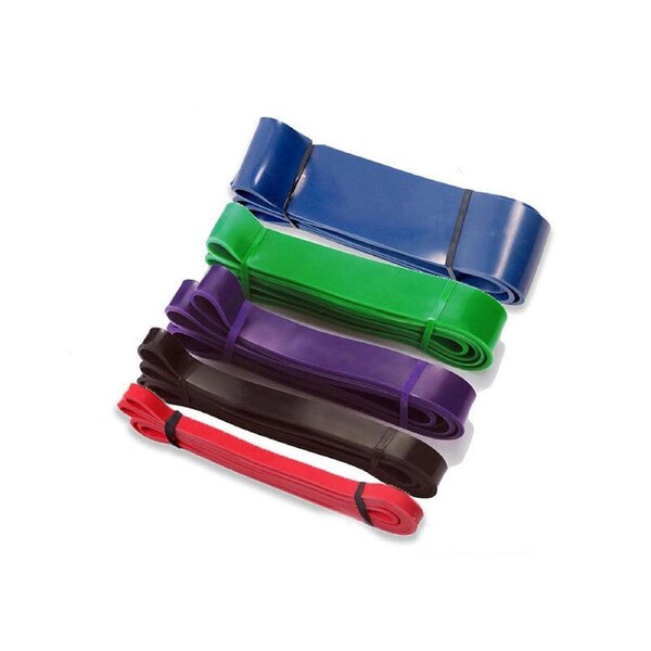 Strength Band Power Resistance Rubber Band Chin Up Pull Up Training Exercise Gym 15 to 25LB Red