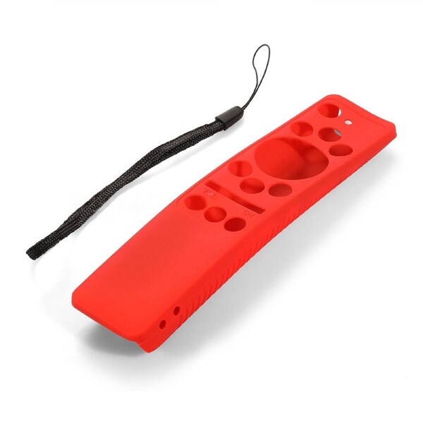 Remote Control Cover Silicone Case For Samsung Smart TV BN59-01312A 01312B Red
