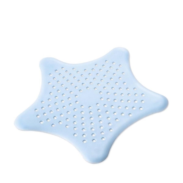 Sink Strainer Silicone Kitchen Waste Plug Filter Bath Basin Drain Stopper Cover Blue