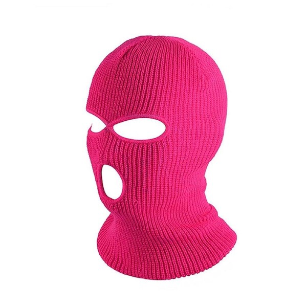 Face Balaclava Windproof Mask Neck Warmer Ski Hat Fishing Tactical Hood Rose